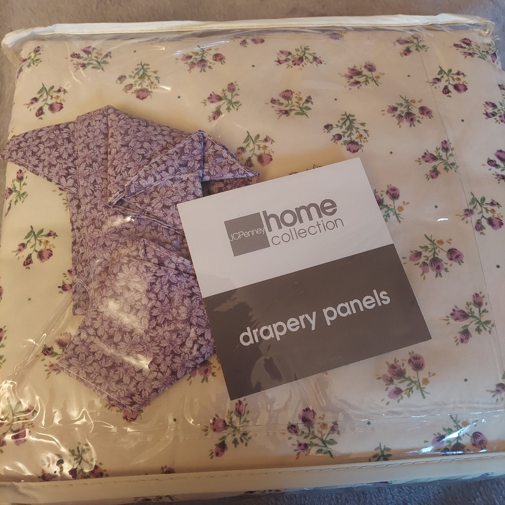 84" Drapery panels (2)